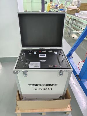 Rak Server 48V Baterai Telecom Lifepo4 Pembangkit Listrik Portabel