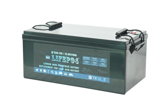 Portable 24V 100AH ​​Lifep04 Baterai Lithium Untuk Daya Cadangan