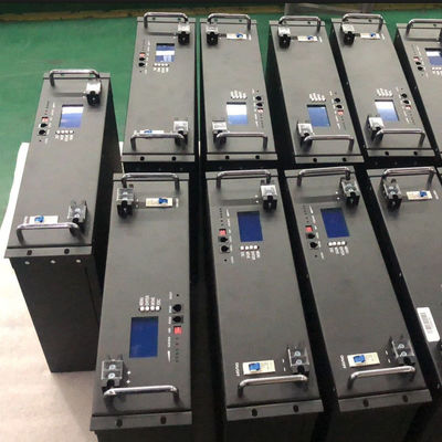 Sistem Pencadangan Baterai Telekomunikasi 4800wh Rak Penyimpanan Baterai 48v 75ah
