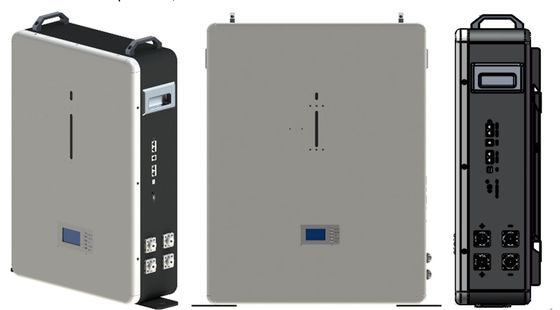 Penyimpanan Energi Baterai Domestik 24V 400AH Folow Baterai Baterai LiFePo Baterai Terpasang di Dinding