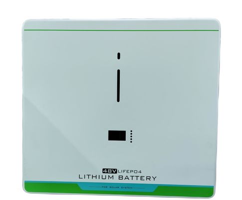Sistem Baterai Domestik 48V 100AH ​​LiFePo4 Wall Mounted Battery