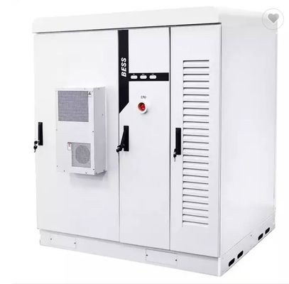 Sistem Penyimpanan Energi Baterai BESS yang Kompak Sistem Tenaga Surya Lifepo4 ESS Luar Ruangan