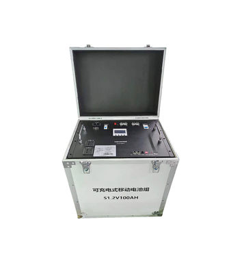 Baterai Cadangan Portabel 51.2v Paket Baterai Darurat Cooper 100ah