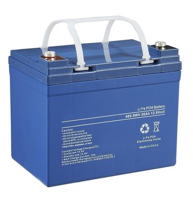 LFP RV 12v 36ah Baterai 12.8v Rv Baterai Lithium Untuk Peralatan Rumah Tangga