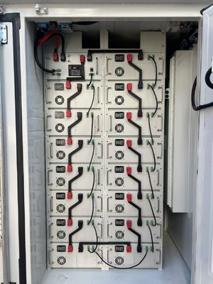 Advanced BESS Battery Energy Storage System dengan Interface Komunikasi RS485 Rated Grid Voltage AC400V Pcs Power 50-500KW